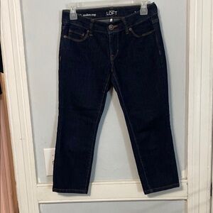 LOFT Petite Modern Crop Jeans